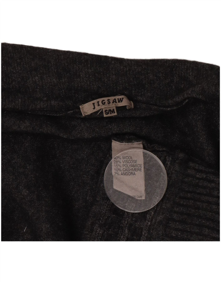 Γυναικείο Ζακέτα Longline Jigsaw UK 10 Small Grey Wool