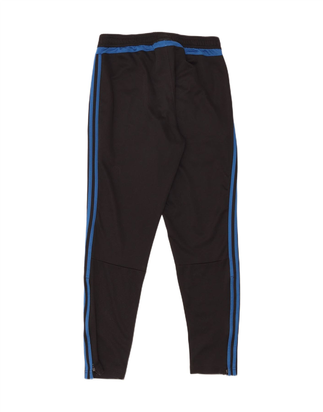 Ανδρική αθλητική φόρμα ADIDAS Παντελόνι από μεσαίο μαύρο πολυεστέρα