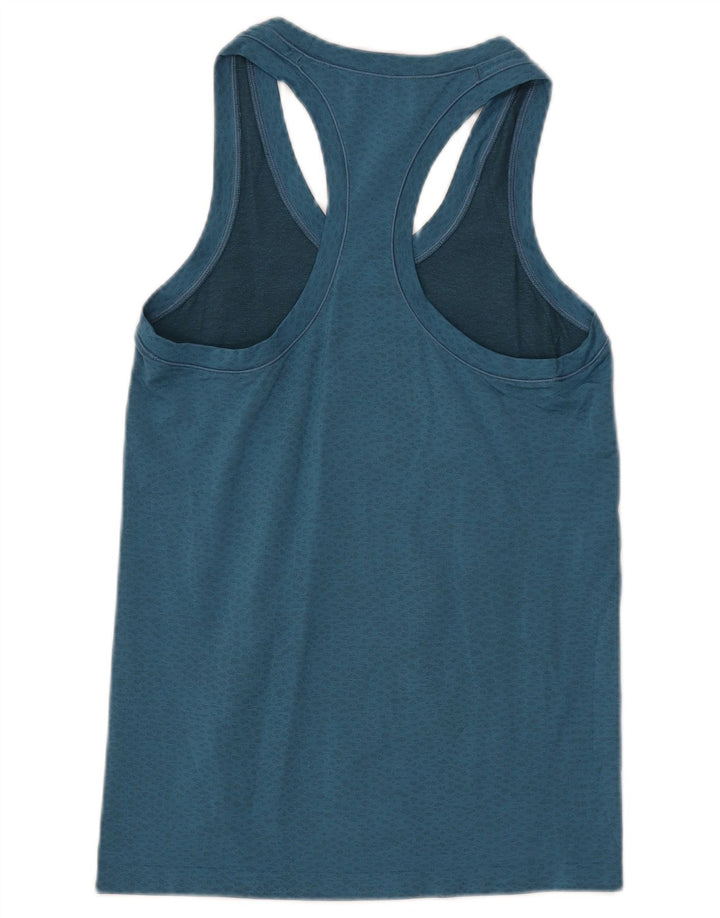 ATHLETA Γυναικείο γιλέκο UK 8 Nylon με μπλε στίγματα