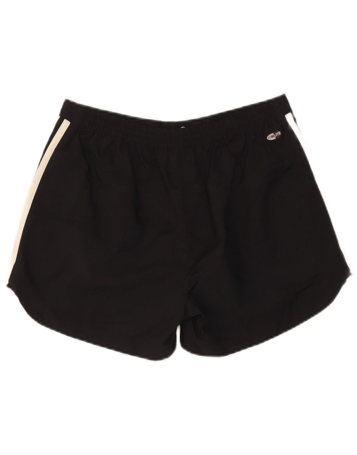 Adidas Γυναικείο Climalite Casual σορτς UK 12 Medium W28 μαύρο πολυεστέρα