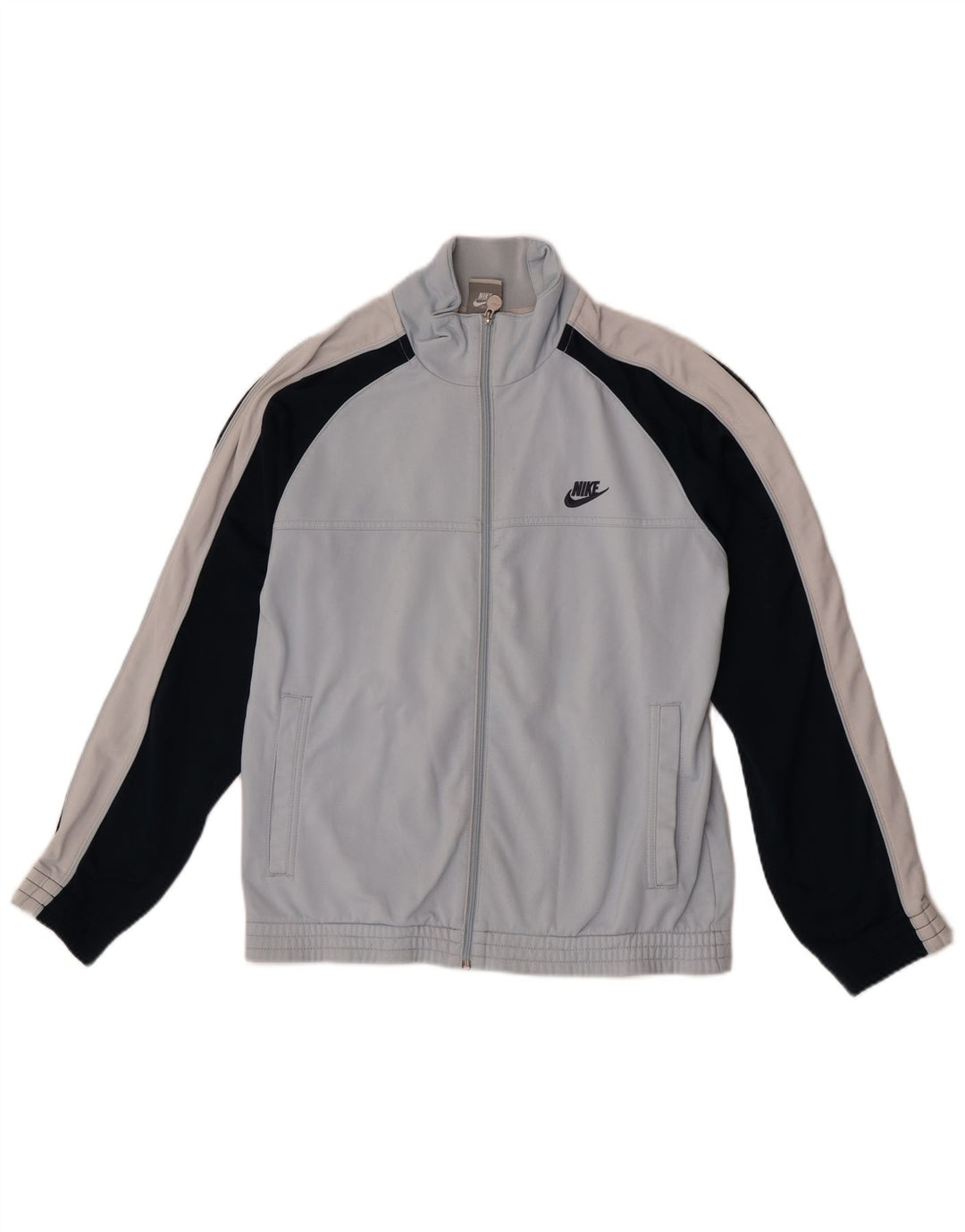 Ανδρική φόρμα Nike Top Jacket UK 35/37 Small Blue Colorblock Polyester