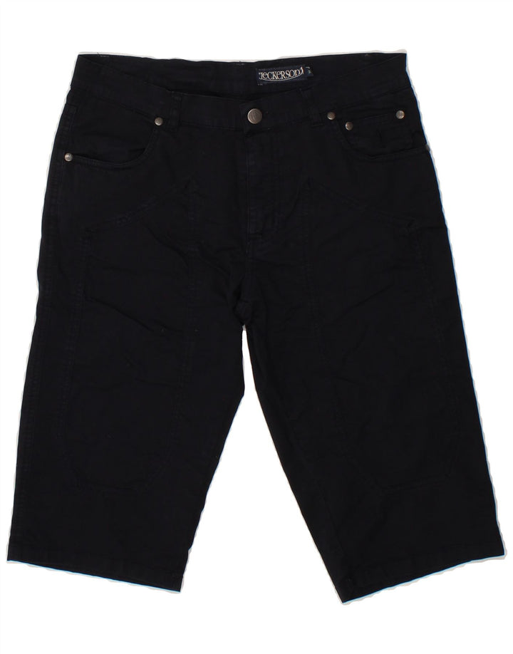 JECKERSON Womens Denim Shorts W30 Medium Navy Blue Cotton Vintage Jeckerson and Second-Hand Jeckerson from Messina Hembry 