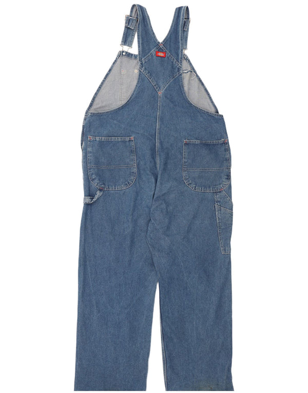 Dickies Ανδρικό Carpenter Dungarees Straight Jeans W40 L30 Μπλε βαμβακερό