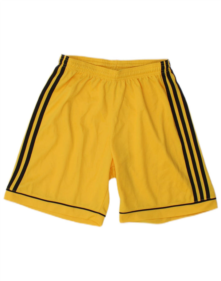 Ανδρικό αθλητικό σορτς Adidas Climalite Μικρό κίτρινο πολυεστέρα
