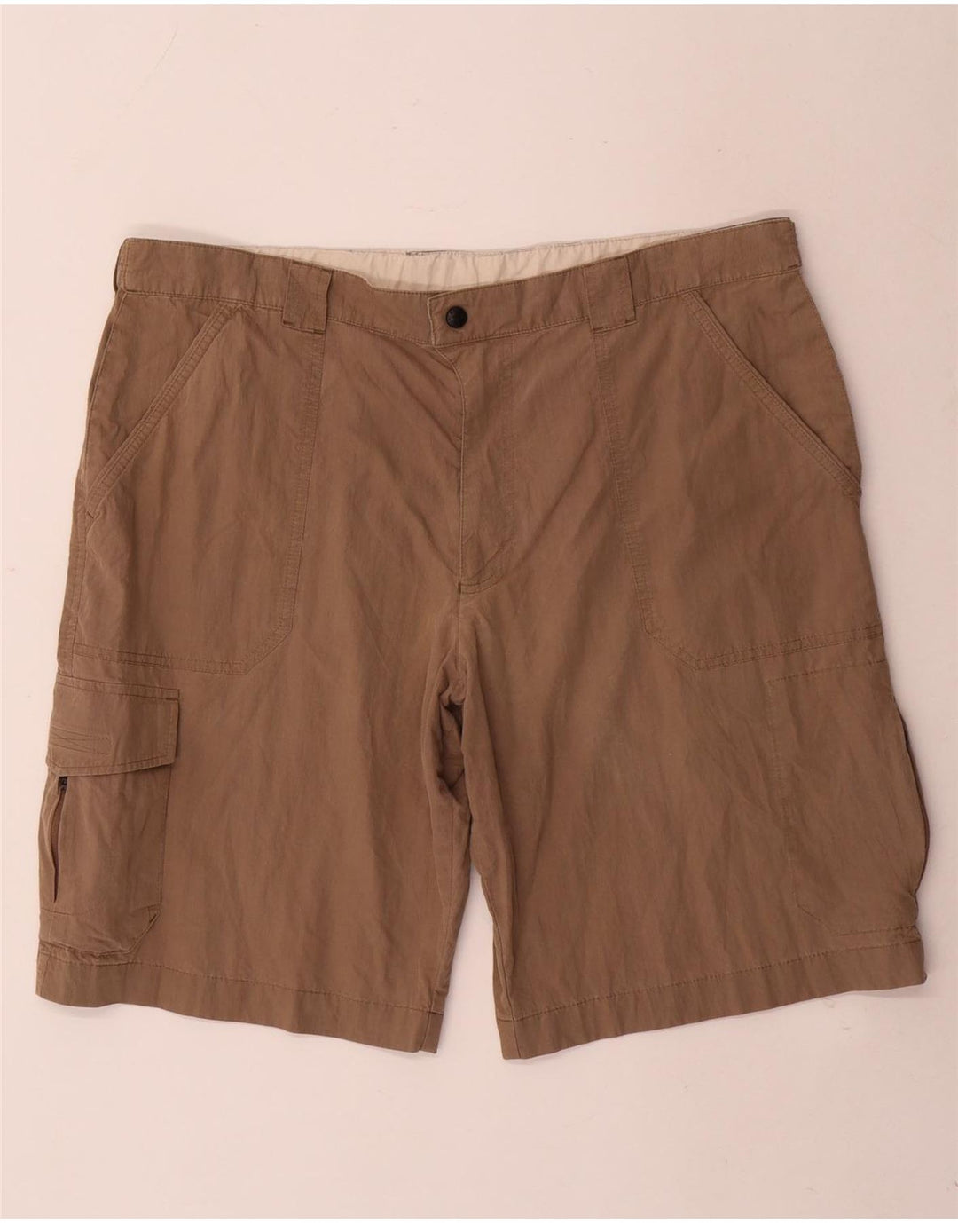 Ανδρικό σορτς Marks & Spencer Blue Harbour Cargo W38 XL Μπεζ βαμβακερό