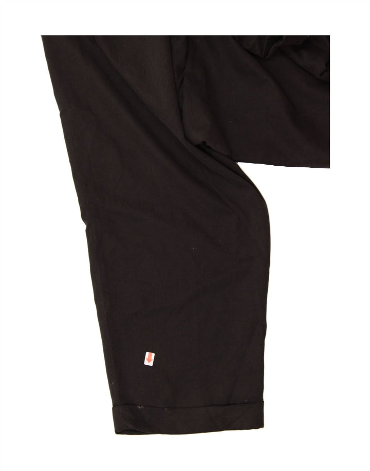 IZOD Mens Tapered Suit Trousers W36 L30 Black Polyester Vintage Izod and Second-Hand Izod from Messina Hembry 
