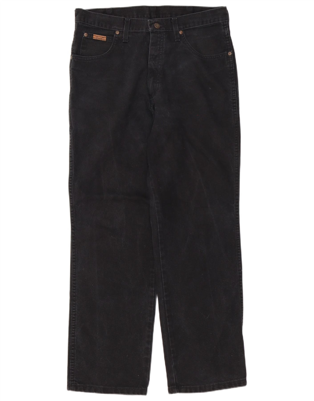 Wrangler Ανδρικό Ohio Straight Jeans W33 L30 Μαύρο βαμβακερό
