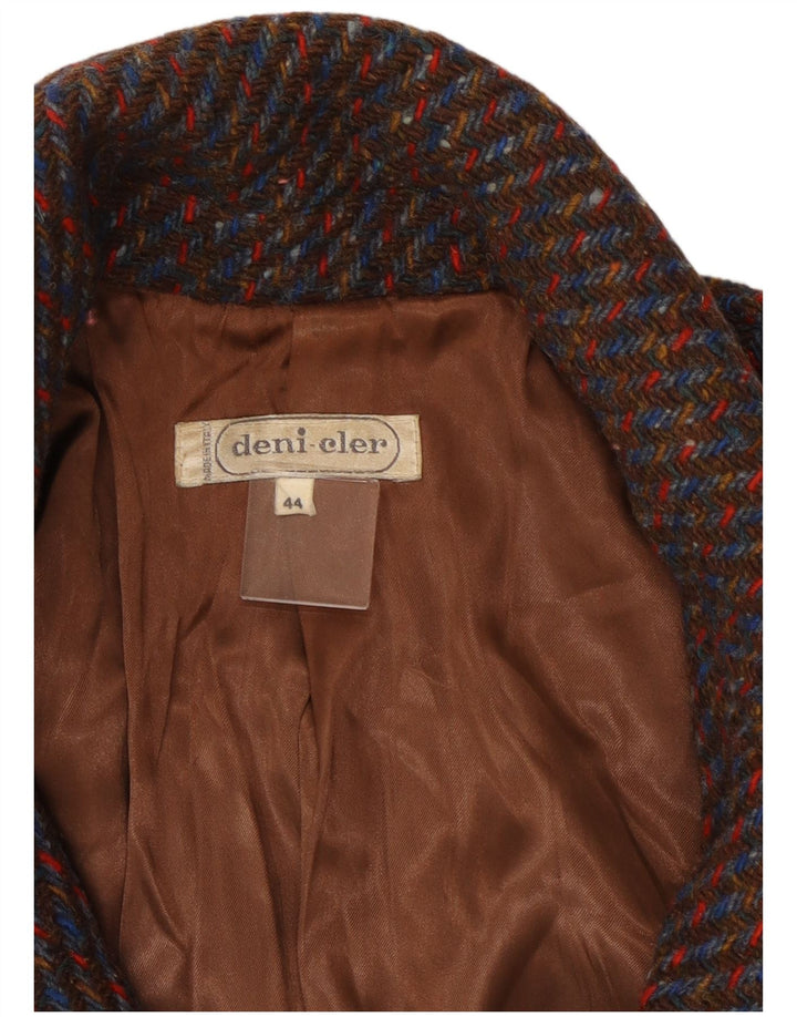 Vintage Γυναικείο Παλτό IT 44 Medium Πολύχρωμο Flecked