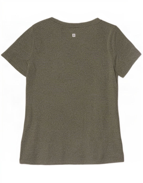 Mountain Warehouse Γυναικείο T-Shirt Top 10 Small Green Flecked Polyester