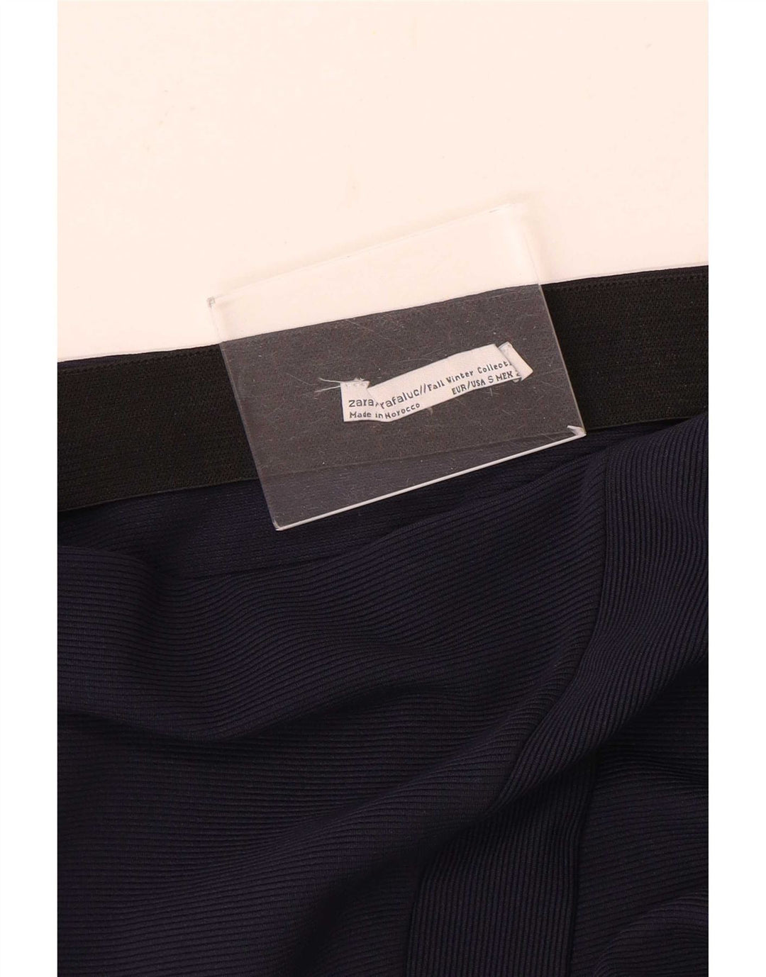Zara Γυναικεία Pencil Φούστα Small W26 Navy Blue