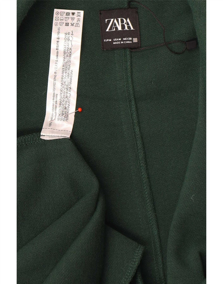 Zara Γυναικείο Ανοιχτό Παλτό UK 14 Μεσαίο Πράσινο Πολυεστέρας