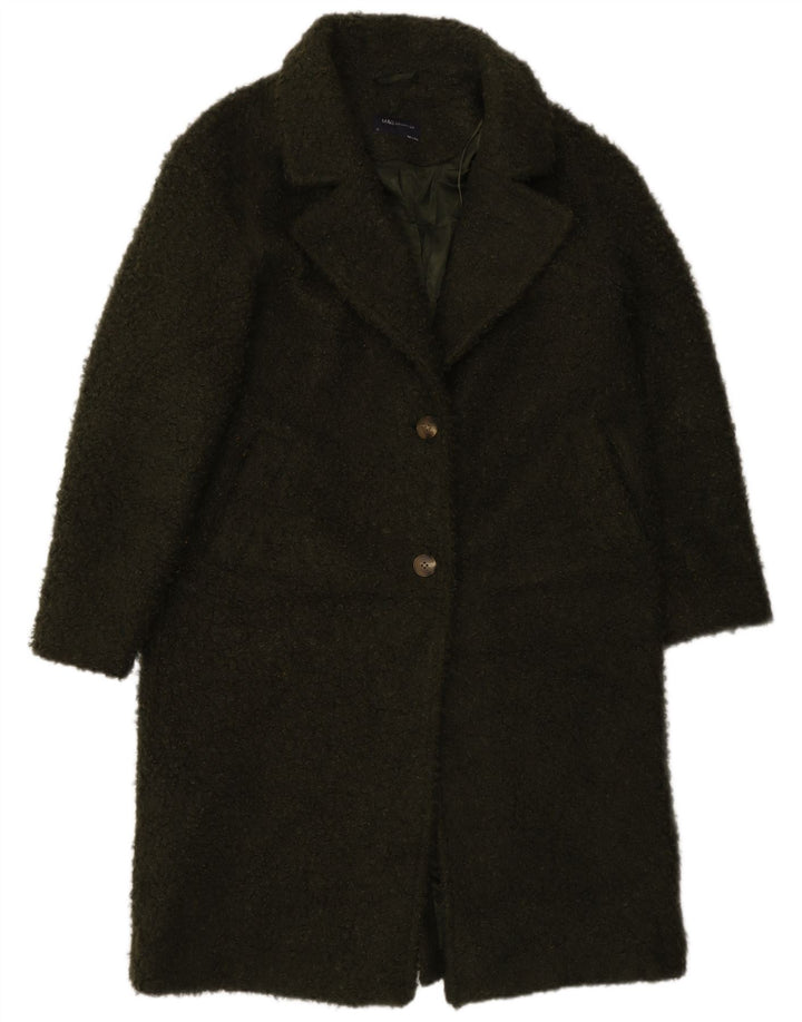 Γυναικείο πανωφόρι Marks & Spencer Loose Fit UK 12 Medium Green Polyester