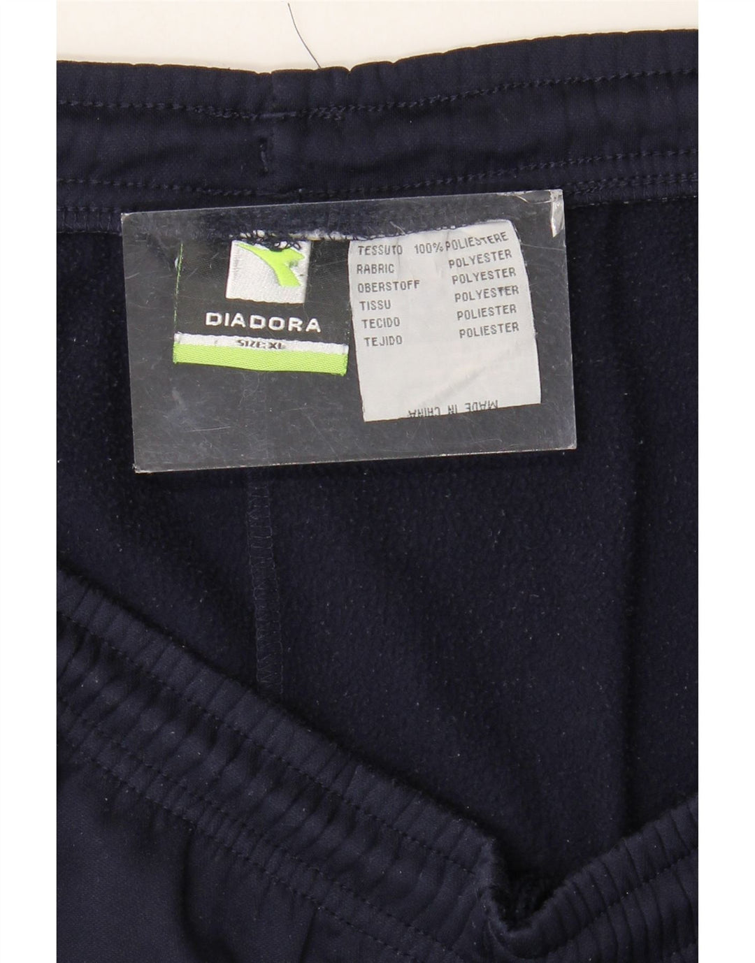 Ανδρικό αθλητικό σορτς Diadora XL Navy Blue Colorblock Πολυεστέρας