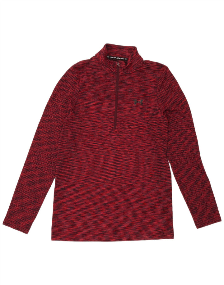 Ανδρική φόρμα πουλόβερ με φερμουάρ Under Armour Top Medium Red Flecked