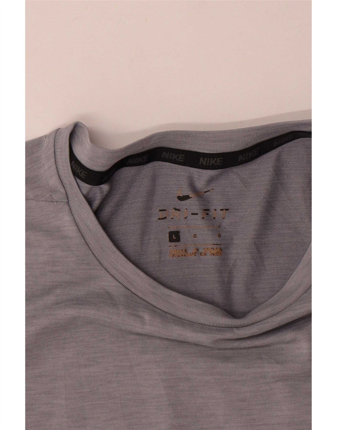 Ανδρικό μπλουζάκι Nike Dri Fit Top Large Grey Polyester