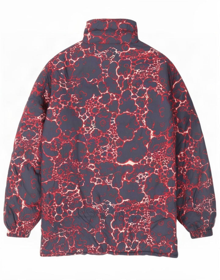 Etirel Boys Loose Fit Abstract Pattern Jacket Anorak 15-16 Years Navy Blue