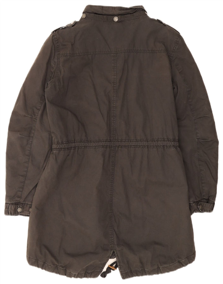 Γυναικείο μπουφάν Parka Fat Face UK 14 Large Grey Cotton