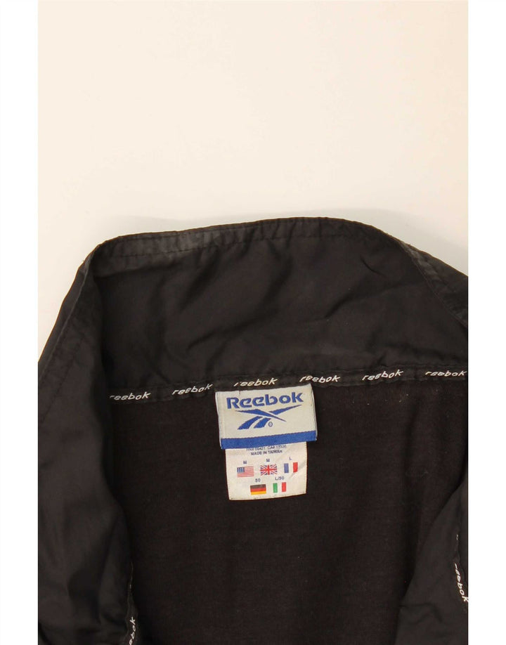 Ανδρική φόρμα φόρμας Reebok Loose Fit Top Jacket Medium Black Colourblock