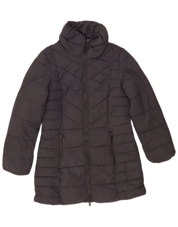 Marks & Spencer Γυναικείο παλτό UK 10 Small Grey Polyester