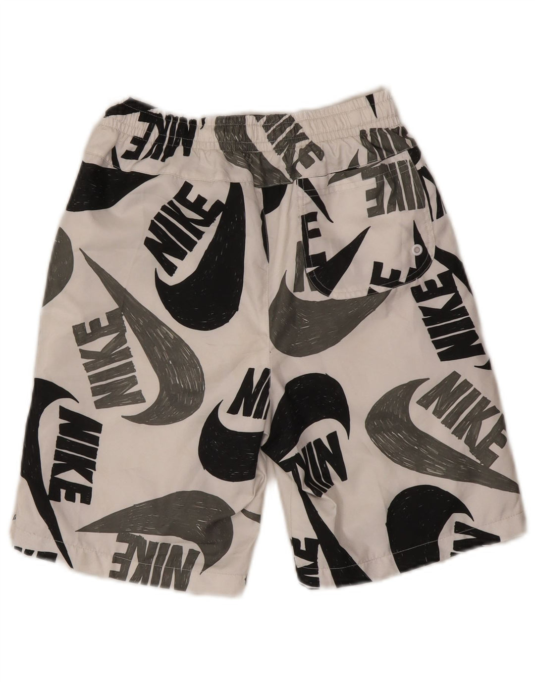 Γραφικό αθλητικό σορτς Nike Boys 12-13 ετών μεγάλο λευκό πολυεστέρα