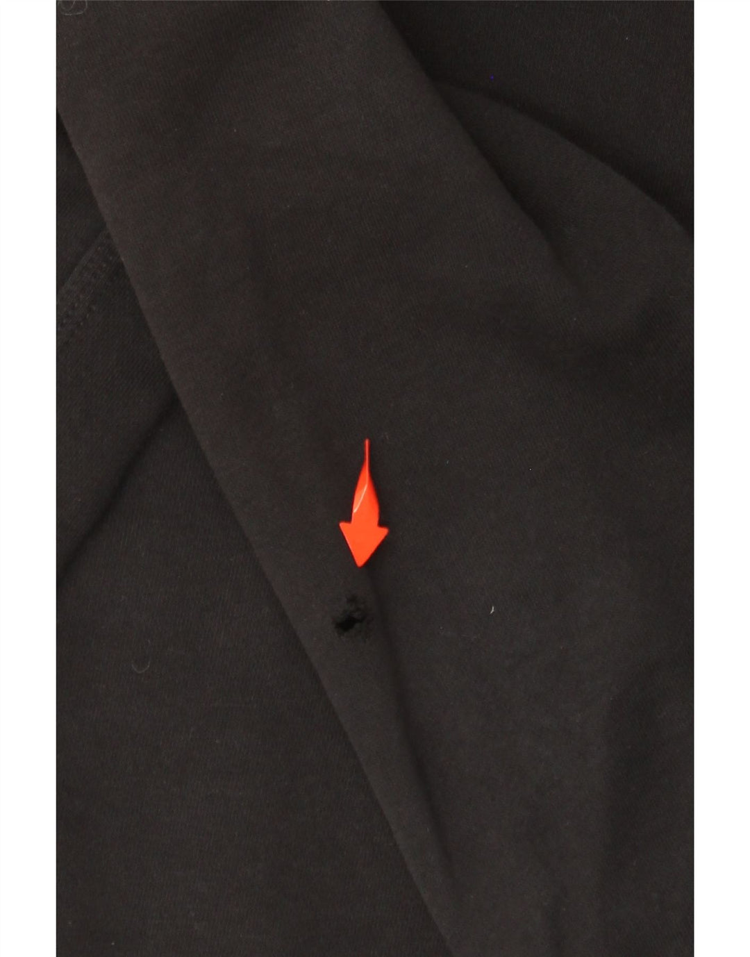 NIKE Boys Hoodie Jumper 12-13 ετών Μεγάλο μαύρο βαμβακερό