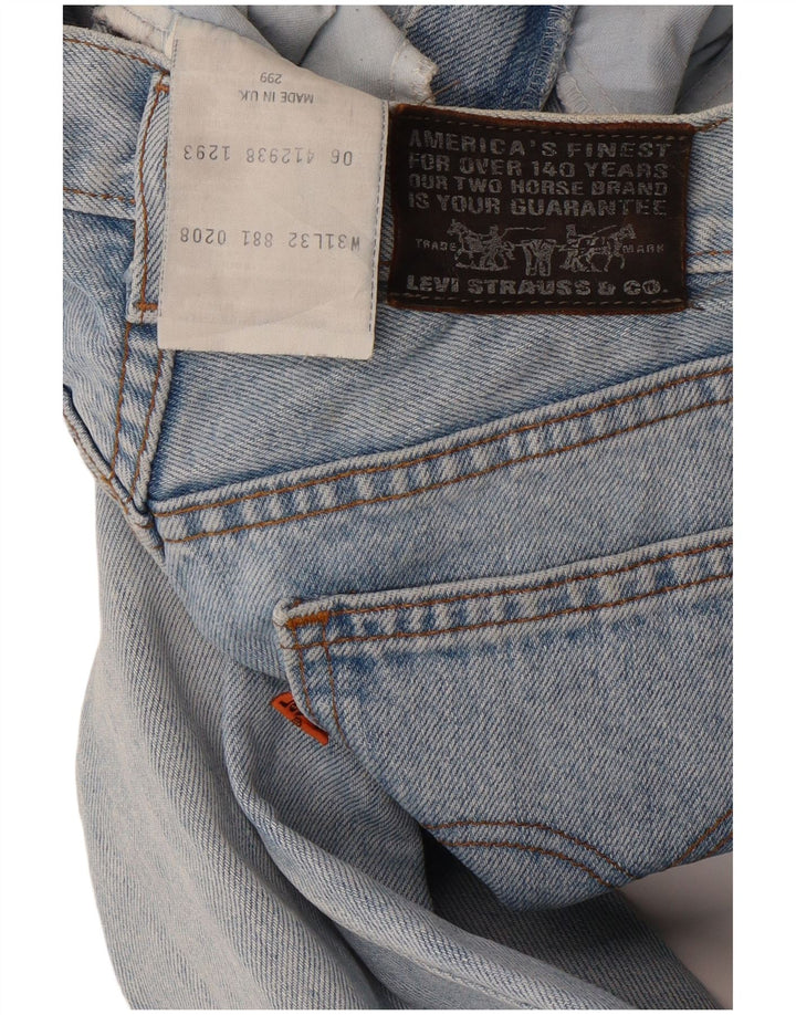 Γυναικείο τζιν Levi's Tapered W31 L32 Blue Cotton