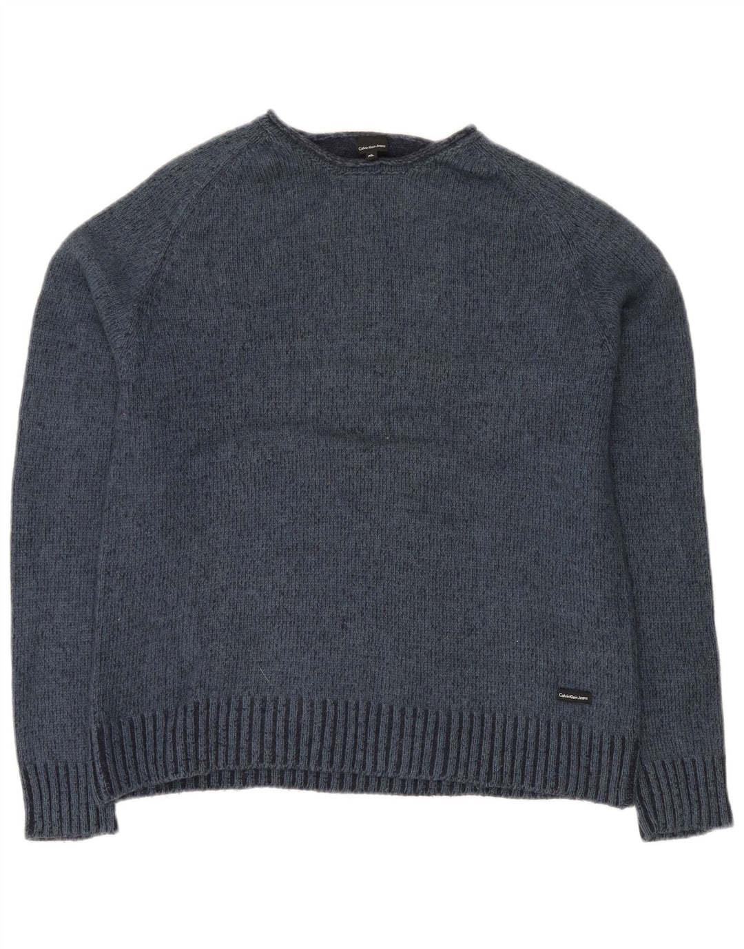 Ανδρικό πουλόβερ Calvin Klein Jeans Crew Neck Jumper XL Navy Blue Wool