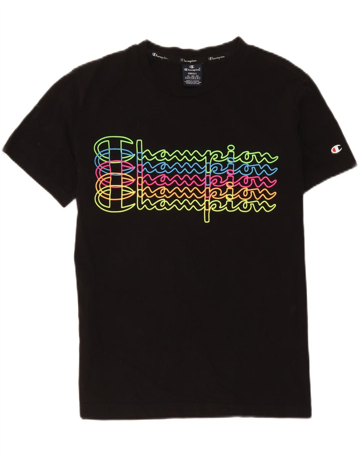 Ανδρικό T-Shirt Champion Graphic Top Small Black