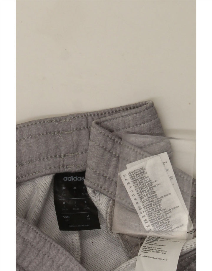 Γυναικεία αθλητική φόρμα Adidas Παντελόνι Joggers UK 8/10 Small Grey Polyester
