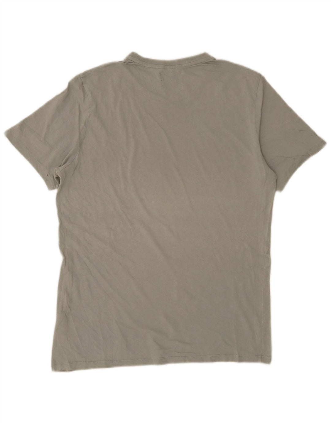 CALVIN KLEIN Ανδρικό T-Shirt Top Μικρό Γκρι βαμβακερό