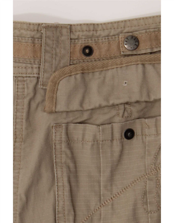 Fat Face Γυναικείο Σορτς Cargo UK 12 Medium W30 Χακί βαμβακερό