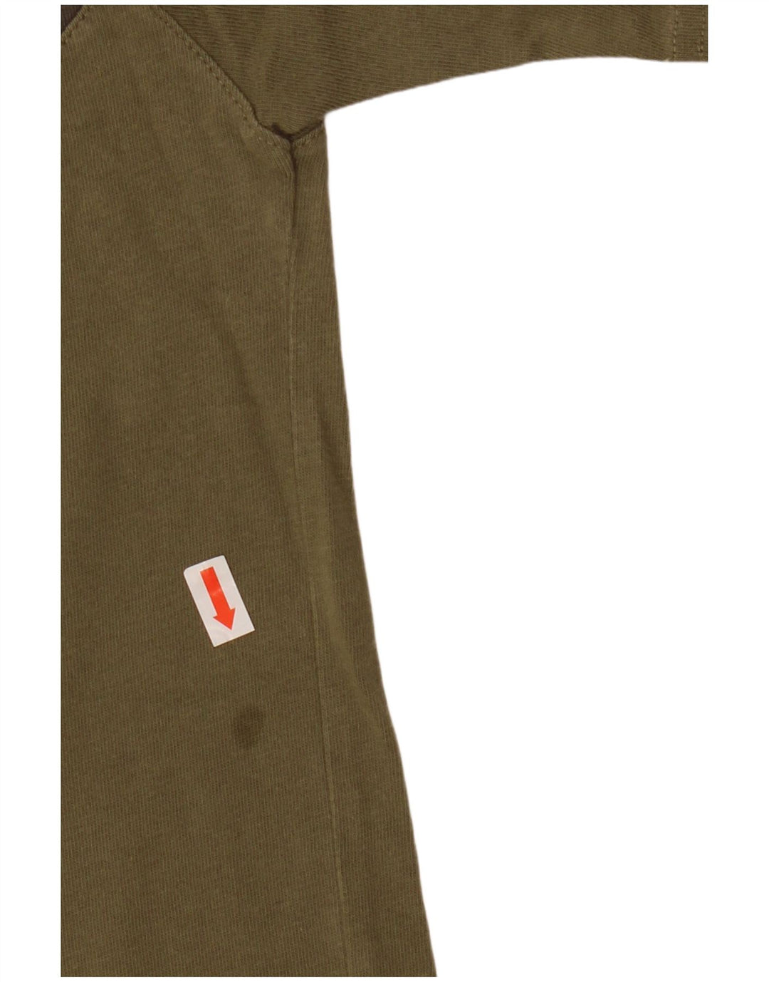 Ανδρικό T-Shirt ADIDAS Top Medium Khaki Colourblock Βαμβακερό