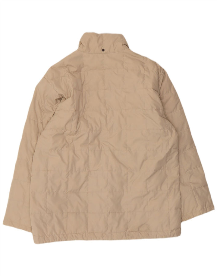 Sergio Tacchini Ανδρικό μπουφάν UK 40 Large Beige Polyester