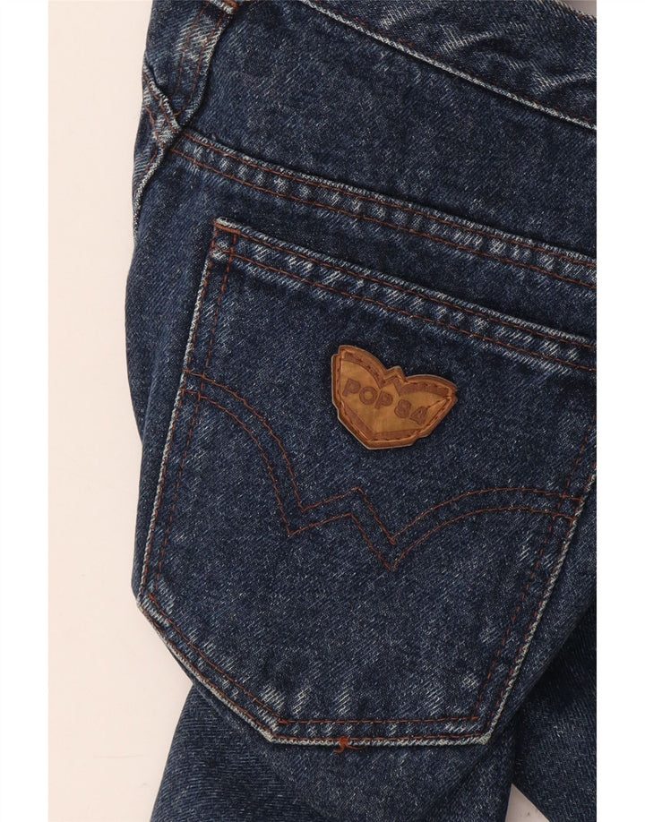 POP 84 Ανδρικό τζιν κωνικό W28 L29 Μπλε