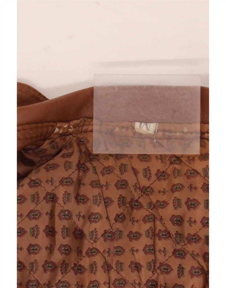 Vintage Ανδρικό Δερμάτινο Μπουφάν UK 38 Μεσαίο Καφέ