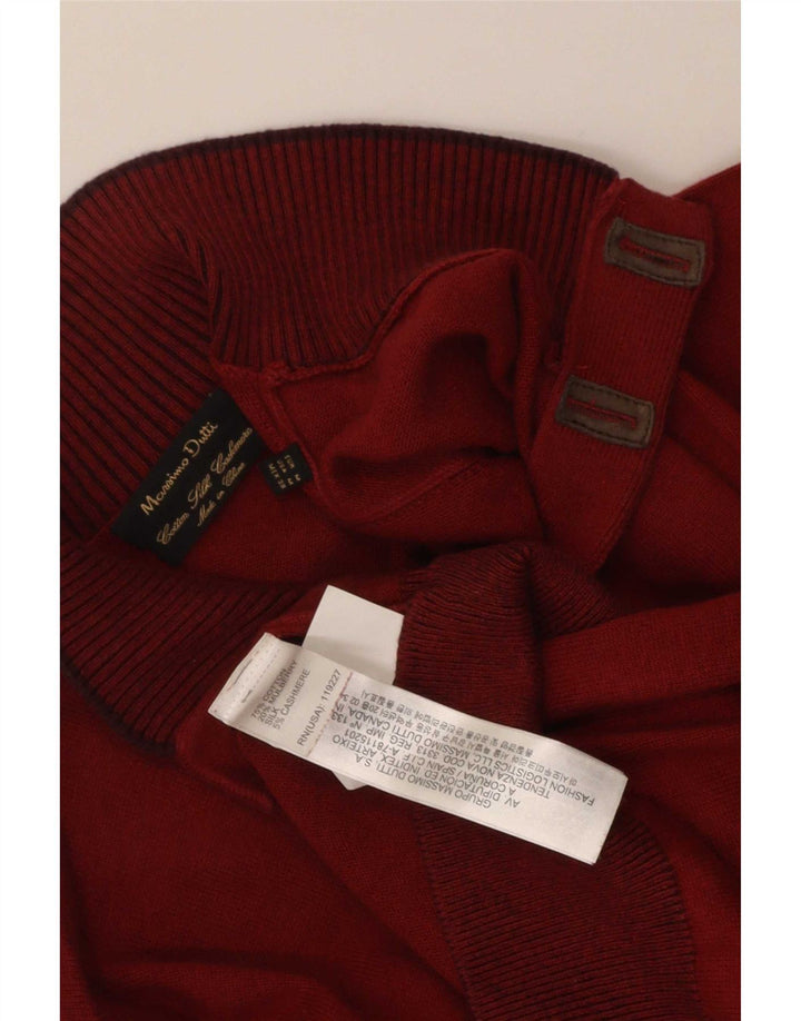 Ανδρικό πουλόβερ Massimo Dutti με κουμπιά για λαιμό, μεσαίο βαμβάκι
