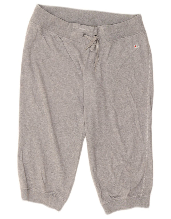 Champion Womens Heritage Classics αθλητικά σορτς UK 10 Small Grey Flecked