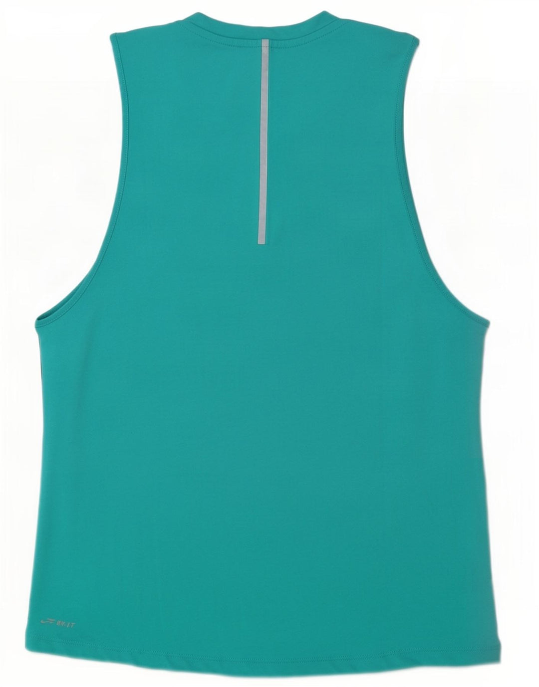 Γυναικείο γραφικό γιλέκο Nike Dri Fit Top 14 μεσαίου τυρκουάζ χρώματος