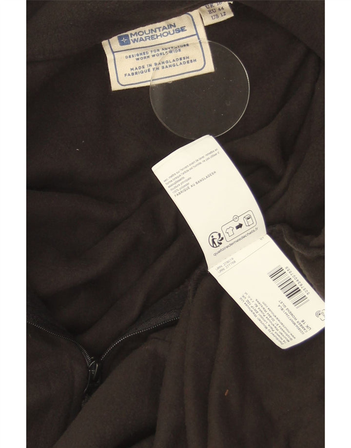 Mountain Warehouse Γυναικεία Fleece Gilet UK 16 Large Brown Polyester