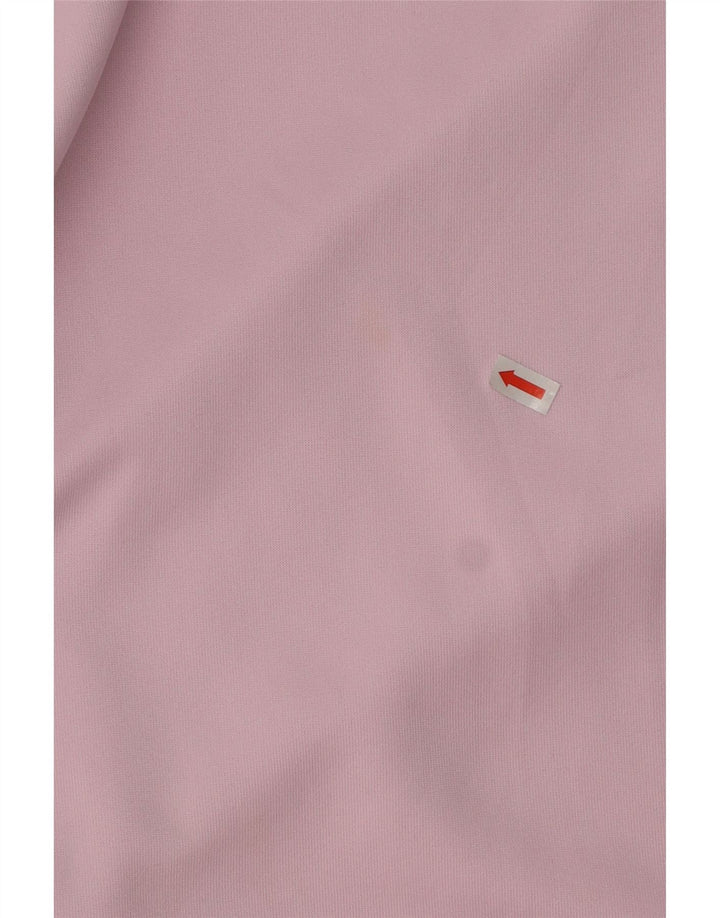Nike Girls Graphic Φούτερ Jumper 12-13 ετών Μεγάλο Ροζ Πολυεστέρας