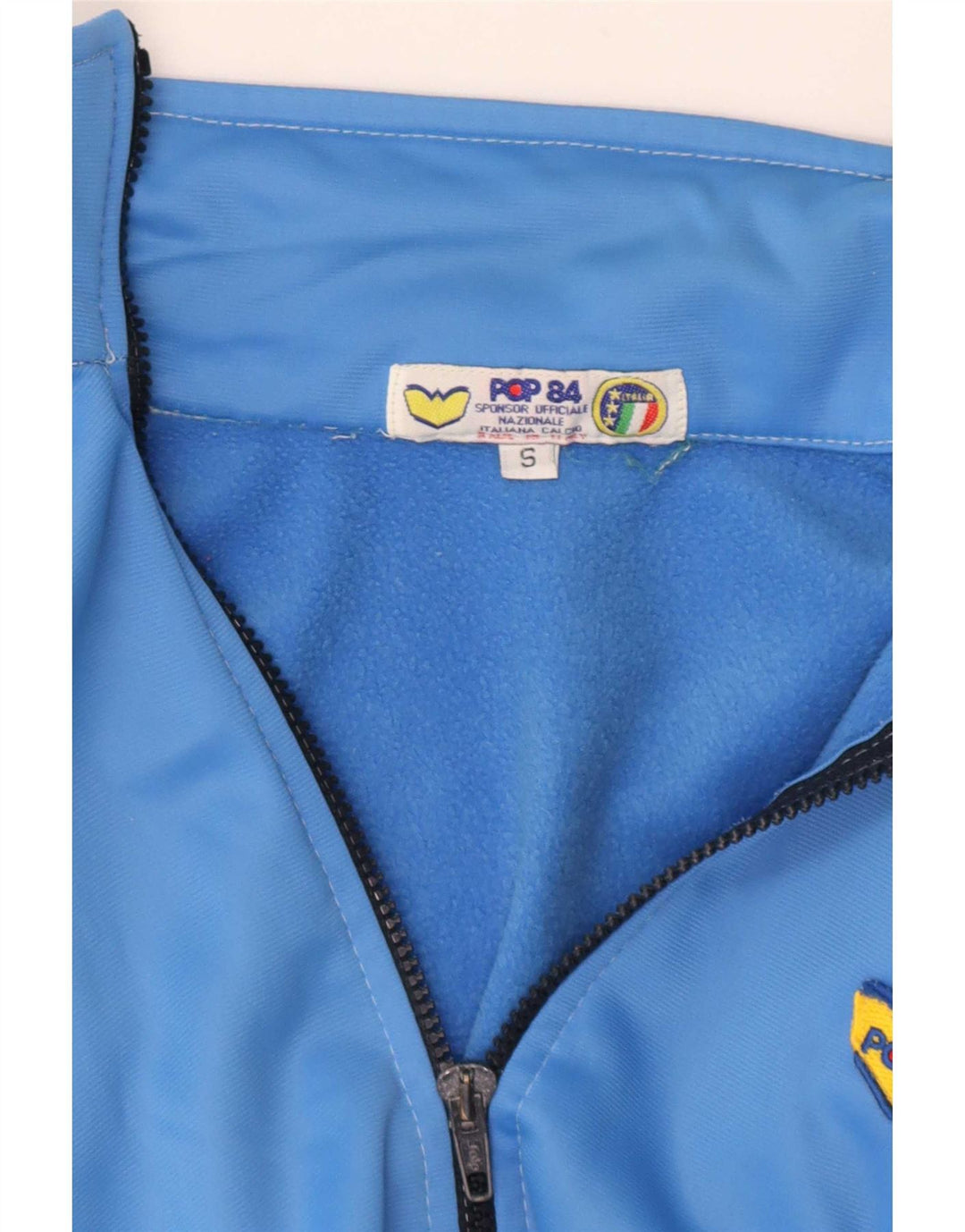POP 84 Ανδρική αθλητική φόρμα Top Jacket Small Blue Colorblock