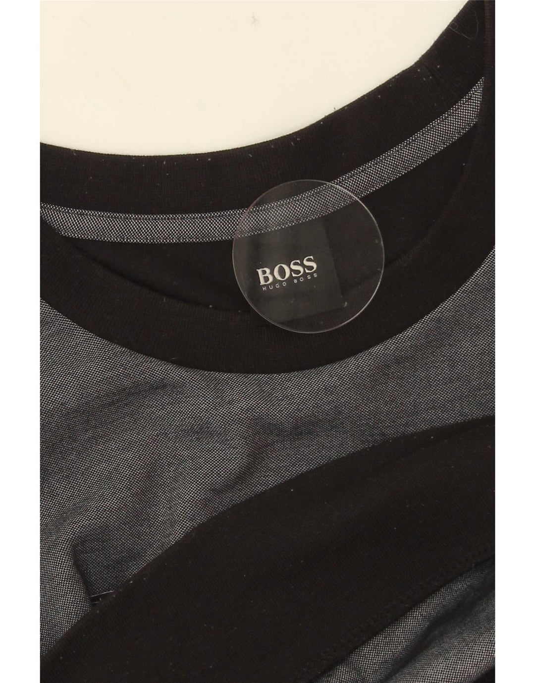 Ανδρικό γραφικό φούτερ Hugo Boss, μεσαίο γκρι, βαμβακερό