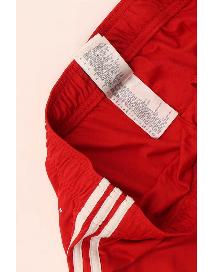 Γυναικείο αθλητικό σορτς Adidas UK 14 Μεσαίο κόκκινο πολυεστέρα