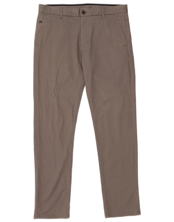 Zara Ανδρικό παντελόνι Chino Slim EU 42 Large W32 L30 Grey