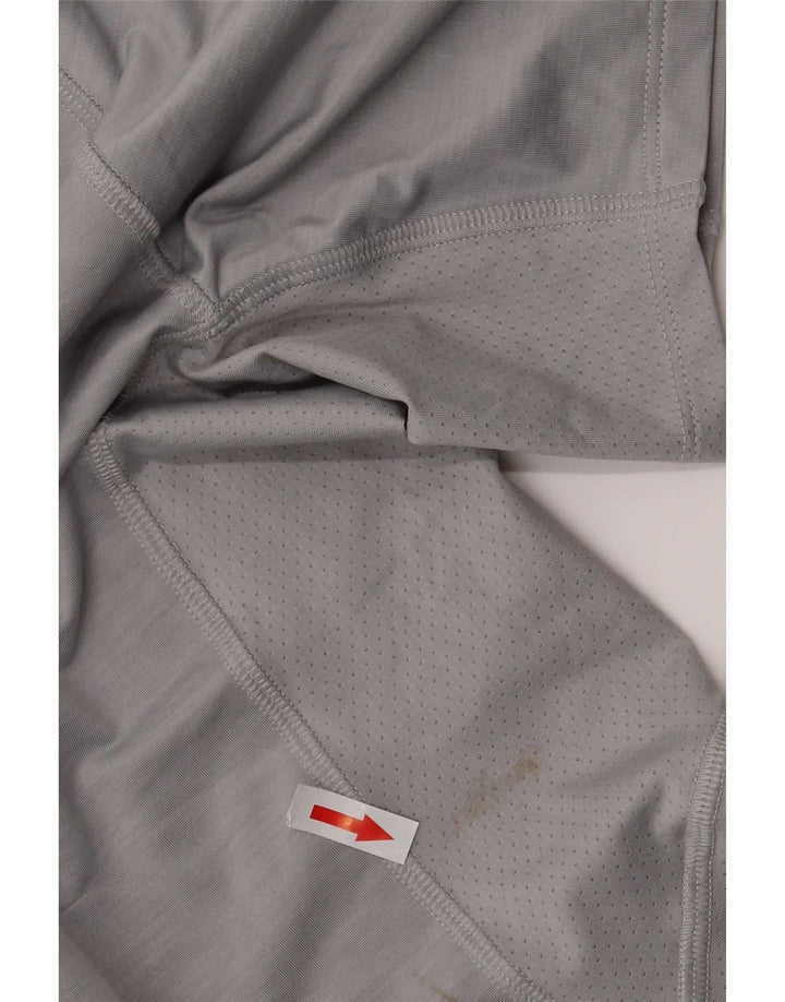 Ανδρικό T-Shirt Reebok Top Large Grey Polyester