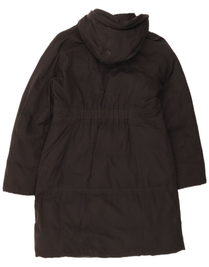The North Face γυναικείο μπουφάν Parka με κουκούλα UK 14 Medium Black Nylon