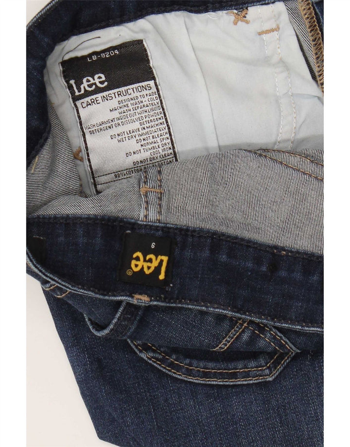 Lee Womens Bootcut Jeans US 9 Medium W28 L27 Μπλε βαμβακερό