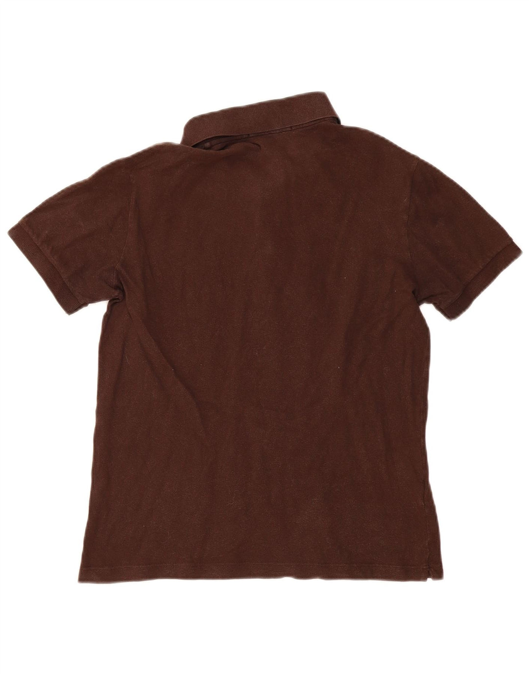 Fred Perry Ανδρικό πουκάμισο Polo Μικρό καφέ βαμβακερό