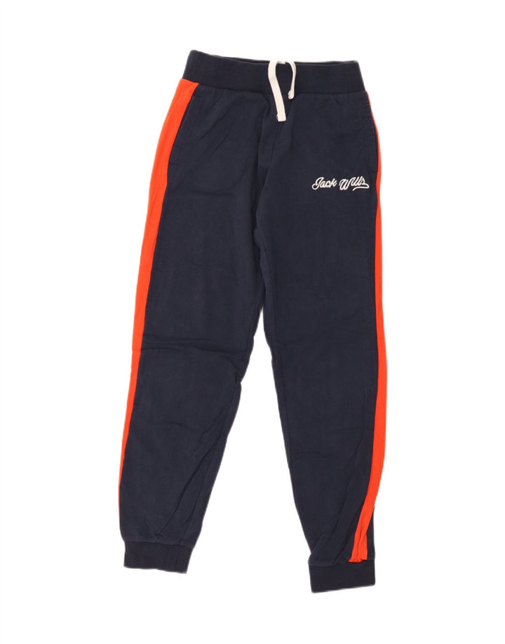 Γυναικεία αθλητική φόρμα JACK WILLS Παντελόνι Joggers UK 6 XS Navy Blue Colorblock