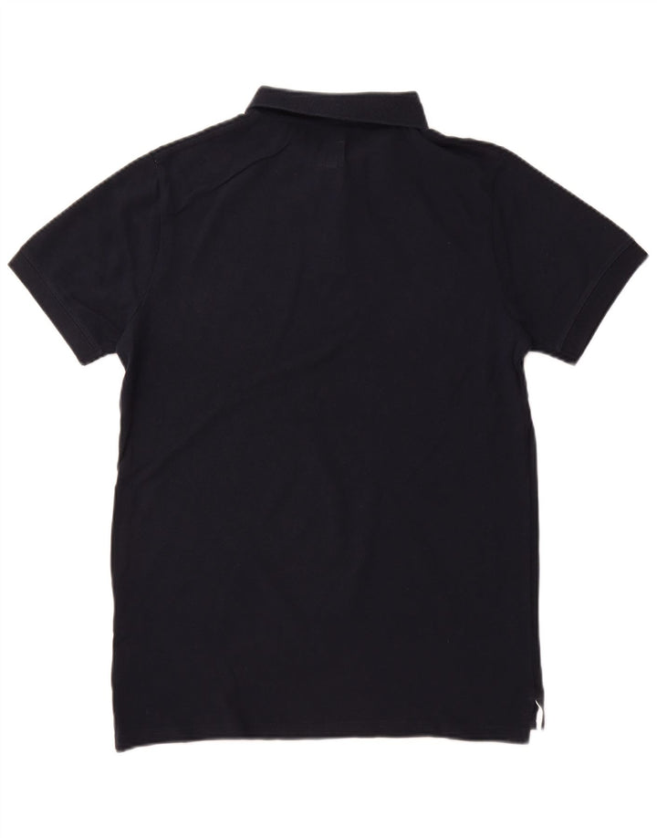 Ανδρικό μπλουζάκι πόλο JACK WILLS, Βαμβακερό μεσαίο ναυτικό